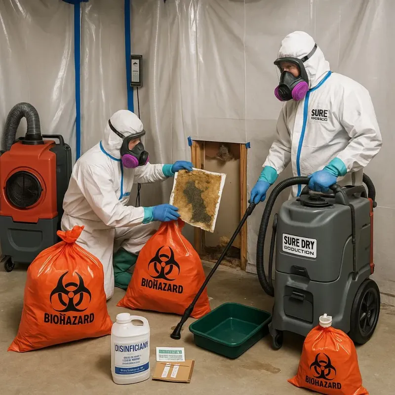 Contaminated Water Handling Protocols process in Manly, IA